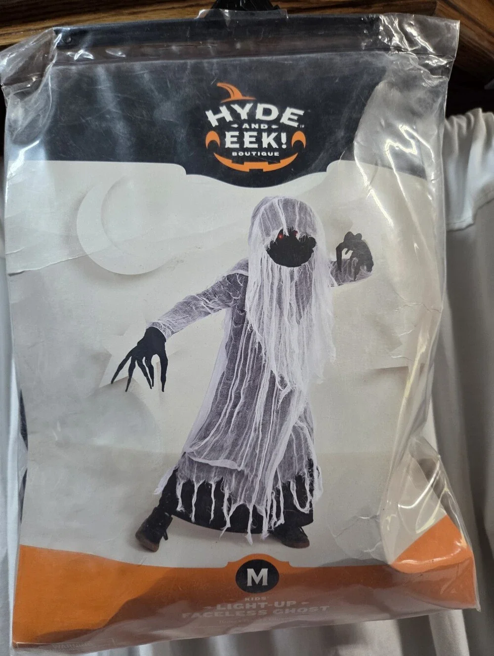 Kids White Ghost Costume